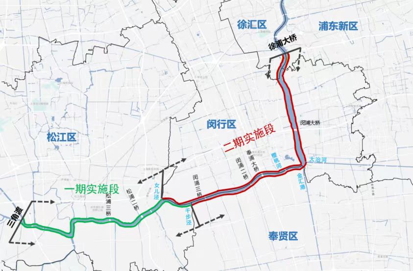 韧性堤岸，人民浦江&mdash;&mdash;黄浦江中上游防洪能力提升工程（一期）开工